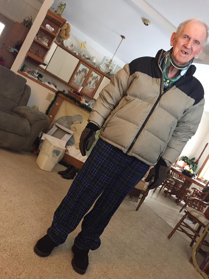 Dad silly